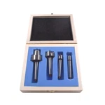 4PCS MT1 Lathe Live Center Set Spur Drive Cupped Arbor Metal Wooden Case Us. Fixed Price $27.99.
