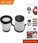 2-PACK Hepa Filters For Milwaukee 0850-20 Cordless Vacuums 49-90-1950. Fixed Price $20.89.