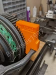 Atlas Craftsman 10" & 12" Lathe Spindle Wedge Stop Block --- Orange. Fixed Price $11.99.