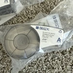 **two Cartridge Only*** Brady #M21-125-C-342 Black White Permasleeve Label.. Fixed Price $90.00.