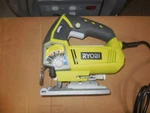 Recondition By Ryobi ZRJS481LG 4.8 Amp Variable-speed Orbital Jigsaw. Fixed Price $49.85.