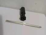 Black Reversible Screwdriver 2-IN-1 Phillips And Flat Head Size 5.5 Inches. Fixed Price $9.00.