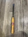 Hand Wood Tool Hirsch Werkzeuge 1639-20 Carving Chisel Gouge Germany 8.75 Nos. Fixed Price $58.00.