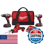 Milwaukee 2691-22H M18 Cordless Drill Driver/impact Combo Kit. Fixed Price $568.80.