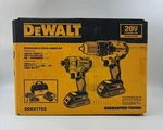 Dewalt 20V Max Cordless Drill Combo Kit With Battery & Charger Included DCK277C2. Fixed Price $284.05.