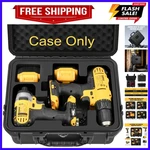 Case For Cordless Drill/impact Driver Set - Waterproof Hard Tool Box Dewa.... Fixed Price $53.99.