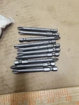 Qty: 10 Apex Phillips # Hex Power Drive Bits 1/4" 492-AX 2.75" Oal. Fixed Price $21.00.
