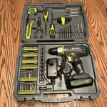 Craftsman Evolv 18V Lithium-ion Drill/driver Hand Tool Set With Case. Fixed Price $74.49.
