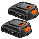 2X For Worx WA3520 4000MAH 20V Battery Replace WA3512 WA3502 Li-ion Drill. Fixed Price $29.98.