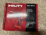 Hilti Siw 18T-A Impact Wrench 1/2" Drive Tool Body ,battery B22 5.2AH,. Fixed Price $460.99.