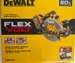 New (DCS578X1) Dewalt 60V Flexvolt 7-1/4" Cordless Circular Saw Kit Brushless. Fixed Price $437.99.