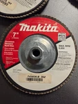 New Makita 7" Zirconium Abrasive Multi-discs (8 Pack). Fixed Price $75.00.