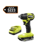 Ryobi One+ Hp 18V Brushless Cordless Compact 1/4 In. Hex Impact Driver Kit With. Fixed Price $86.79.