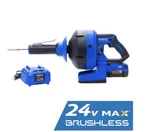 Kobalt 24V Max Cordless Drain Auger Kit With Battery & Charger #4891704. Fixed Price $155.00.
