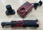 Snap On CTR761A 3/8" Drive Cordless Ratchet W/ CTB8172 Battery & CTC772 Charger. Fixed Price $269.99.