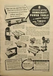 Homecraft Power Tools Lathes, Saws Drills Rockwell Delta Vintage Print Ad 1948. Fixed Price $14.77.
