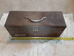 Vintage Montgomery Ward Powr Kraft Tool Box. Fixed Price $34.95.