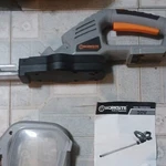Worksite 20V Max Cordless Battery Hedge Trimmer WWCHT220-G W/ Charger & Guard. Fixed Price $104.99.