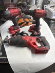 Craftsman 20V 3-TOOL Combo Set: 1/2" DRIVER/1/4" Impact + Recip Saw W/batteries. Fixed Price $89.96.