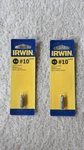 New Irwin 1" #10 Spanner Insert Bits - Retail Packages 2. Fixed Price $9.00.