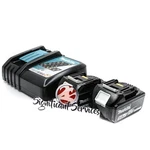 Makita BL1850B-2 18-VOLT 5.0AH Compact Lithium-ion Battery And Charger. Fixed Price $180.33.