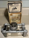 Vintage Craftsman 9-4186 Revolving Turret Dowel Jig Woodworking Tool Boxed Usa. Fixed Price $24.50.