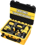 Case For Cordless Drill/impact Driver Set - Waterproof Hard Tool Box Dewalt. Fixed Price $49.11.