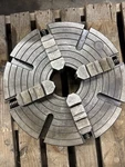 Bison 4344 15-3/4"/11 Jaw Chuck 15.75IN W/ D1-11 Back Bore Independent Adj. Fixed Price $2000.00.