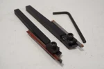 Pair Of New Emco Unimat Edestaal Sl Db Lathe 1/4" Shank Hss Insert Cutter Tools. Fixed Price $95.00.