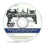 350 Lathe Owners Manuals, Instructions And Parts Lists, Atlas, Oliver Cd Dvd V46. Fixed Price $10.95.