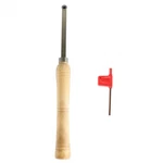 Wood Tipped Lathe Turning Tools 19.68" Chisel BAR+CI3 12MM Round Cutter New. Fixed Price $27.39.