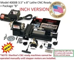 Sherline 4000B Cnc 3.5" X 8" Lathe (inch) + "b" Package Ready. Fixed Price $1257.77.