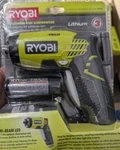 Ryobi 4-VOLT Lithium-ion Screwdriver Kit (HP54L). Fixed Price $43.28.