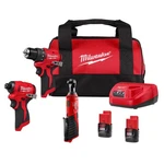 Milwaukee 12V 3/8 In. Brushless Cordless Drill/driver Kit (battery & Charger). Fixed Price $289.95.