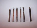 Unimat Tool Cutters, #2820, Set Of 6, Pre-shaped Vintage, Austria, #128. Fixed Price $46.99.