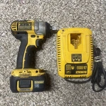 Dewalt DC820 Heavy Duty 1/2" Cordless Impact Wrench DC9181 18V Battery & Charger. Fixed Price $79.99.