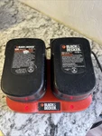 2 Original Oem Black & Decker HPB14 14.4V Slide Battery With Dual Charger. Fixed Price $36.99.