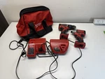 Milwaukee M18 Drill Impact Driver Combo 2702-20 And 2750-20 Chargers Bag No Bat. Fixed Price $129.99.