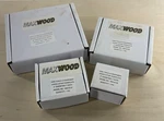 Set Of Maxwood Lathe Face Plates 1" Bore Tpi 6", 4", 3", & 2" Dia. (6786). Fixed Price $75.00.