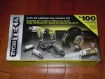 Ryobi TEK4 5-PC Kit Screwdriver Headphones Flashlight Snips Power Pack 2 Batts. Fixed Price $410.00.