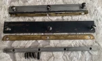 Atlas 10" Lathe Carriage Saddle Bearing Plates W/shims + Other. Fixed Price $10.00.