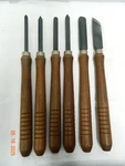 Vintage Craftsman Wood Lathe Chisel Lot 928521, 23, 24, 25, 26,. Fixed Price $21.95.