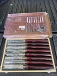 Wood Lathe High Speed Steel Chisels Turning Tool Kit By Windsor Design 8 Pc Set. Fixed Price $49.99.