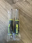 Ryobi Phillips And Flat Head Screw Driver Set 2 Pieces New With Packaging. Fixed Price $24.88.