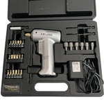 Durapro Palmpro Deluxe 4.8V Cordless Screwdriver Set Case Silver Tool Kit. Fixed Price $22.99.