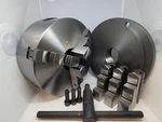 New Atlas/craftsman 6" Dia. 3-JAW Chuck With 1-1/2"-8 Adapter For 9"-12" Lathes. Fixed Price $275.00.