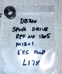Emco Unimat DB200 Lathe Wood Turning Spur Drive #1 M12X1 Ref No 1205 L17X. Fixed Price $45.00.