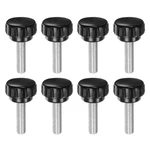 Uxcell 8PCS Knurled Clamping Knobs M8 Metric 30MM, Black. Fixed Price $16.23.