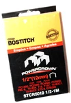 Stanley Bostitch Power Crown 1/2" (12MM) STCR5019 1/2-1M Staples. Fixed Price $9.73.