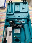 Vintage Makita 6093D Driver Drill Fast Charger Battery Case Tested/working. Fixed Price $40.00.